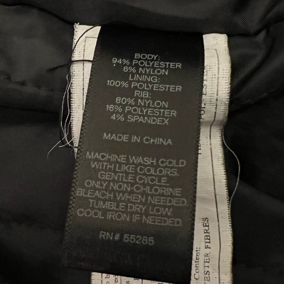 EXPRESS Black Satin Bomber Jacket - Women’s Size Small - Full Zip Utility Style - Picture 5 of 6